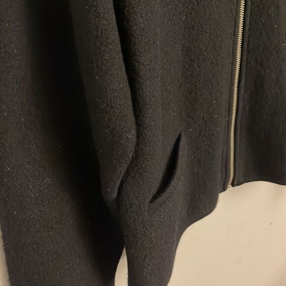 Vintage Woolrich 100% wool blazer zippered pockets black - Picture 9 of 12